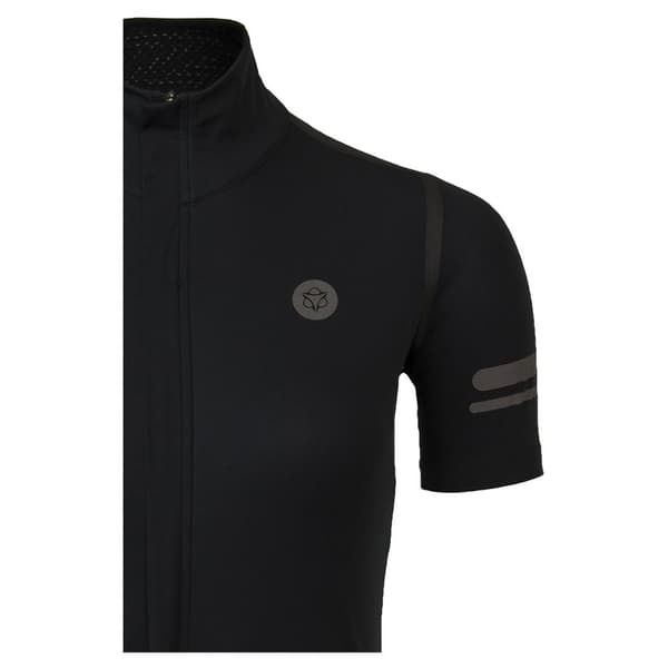 Agu Premium Rain Korta ärmar Cykeltröja Svart XS Kvinna