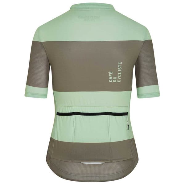 CafÉ Du Cycliste Angeline Lyhythihainen Pyöräilypaita Vihreä L Nainen