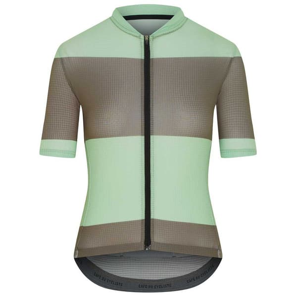 CafÉ Du Cycliste Angeline Lyhythihainen Pyöräilypaita Vihreä L Nainen