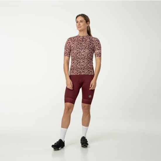 Agu Mini Flower Essential Kortærmet Trøje Rosa XS Kvinde