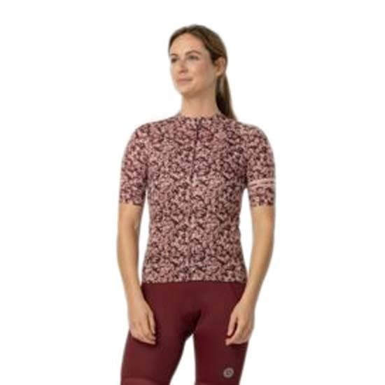 Agu Mini Flower Essential Kortærmet Trøje Rosa XS Kvinde