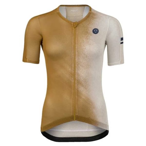 Agu High Summer Iv Korta ärmar Cykeltröja Brun XL Kvinna