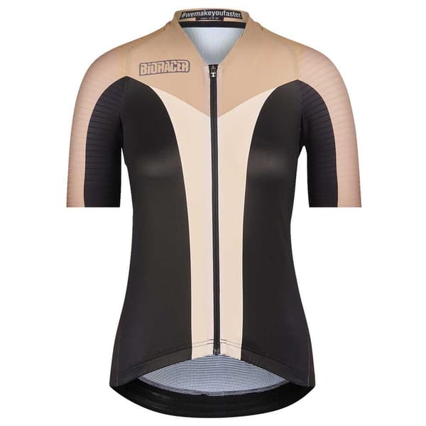 Bioracer Icon Kortærmet Trøje Beige S Kvinde