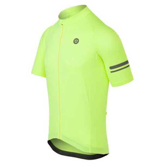 Agu Core Essential Korta ärmar Cykeltröja Gul 2XL Man