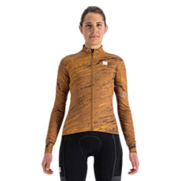 Sportful Cliff Supergiara Thermal Langærmet Trøje Brun S Kvinde