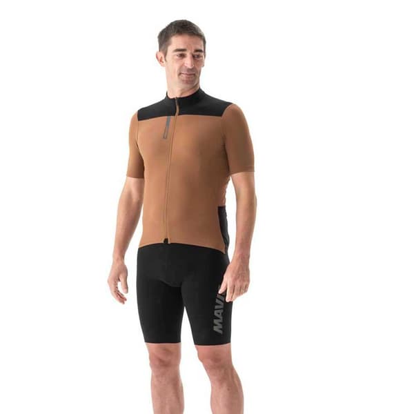 Mavic Allroad Cargo Kortærmet Trøje Brun M Mand