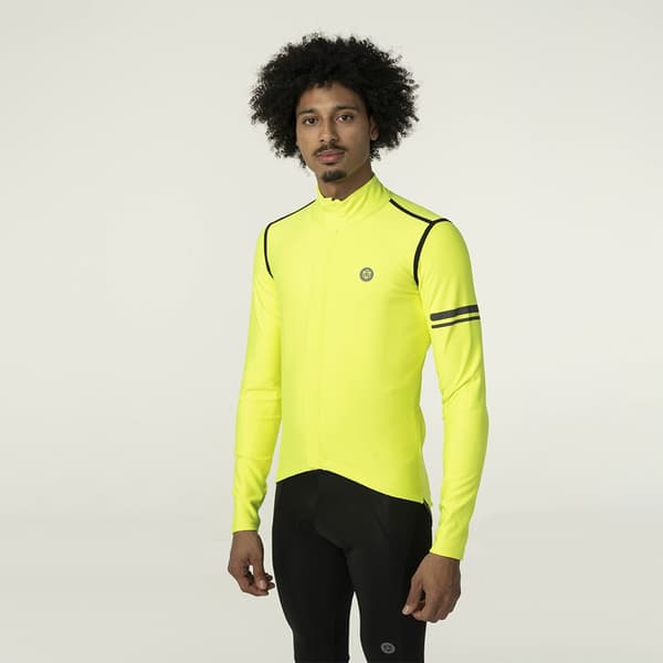 Agu Performance Rain Langærmet Trøje Gul 2XL Mand