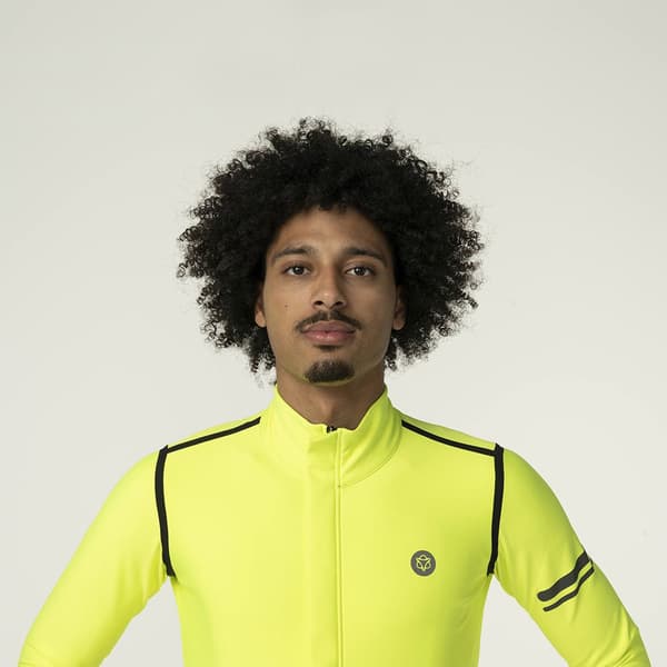 Agu Performance Rain Langærmet Trøje Gul 2XL Mand