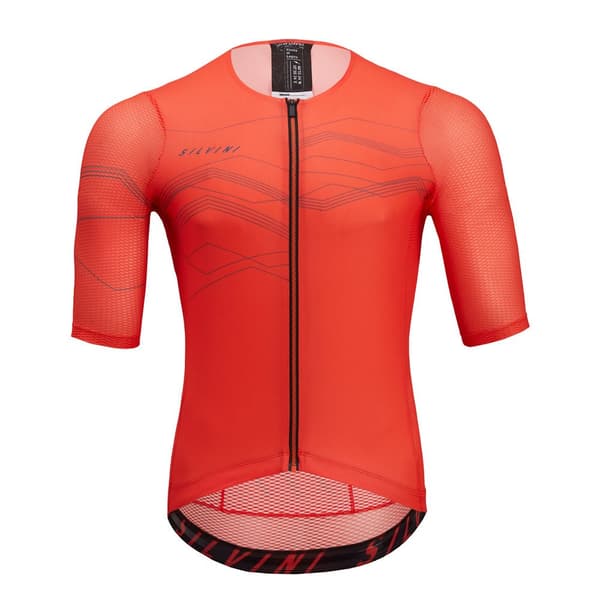 Silvini Legno Korta ärmar Cykeltröja Orange L Man