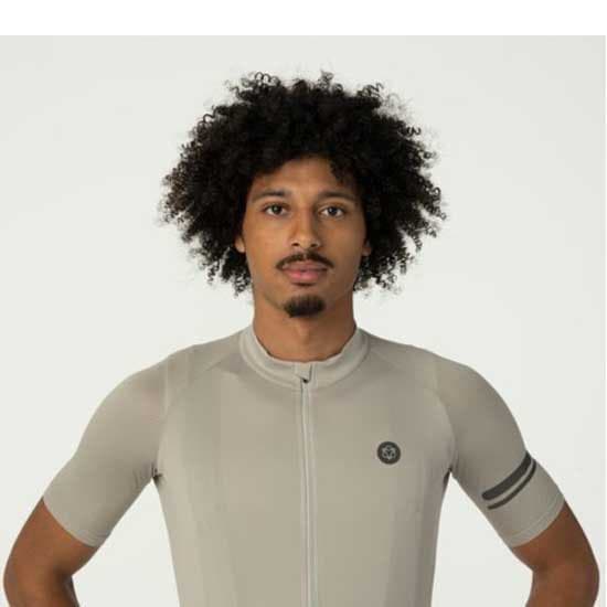 Agu Core Essential Korta ärmar Cykeltröja Grå 3XL Man