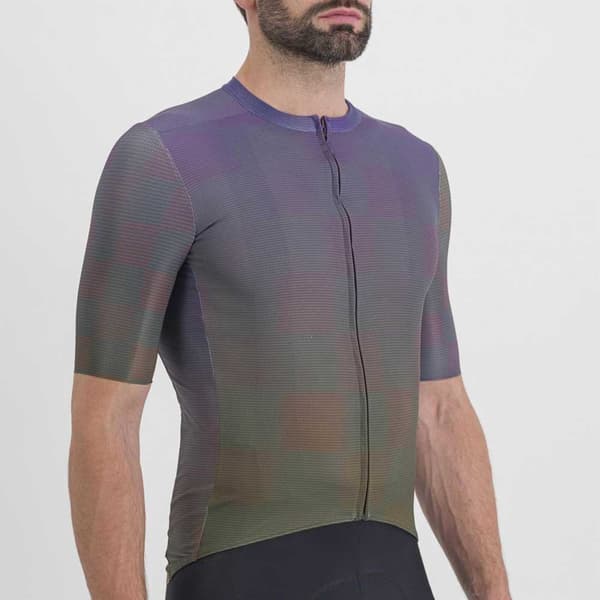 Sportful Rocket Korta ärmar Cykeltröja Grå XL Man