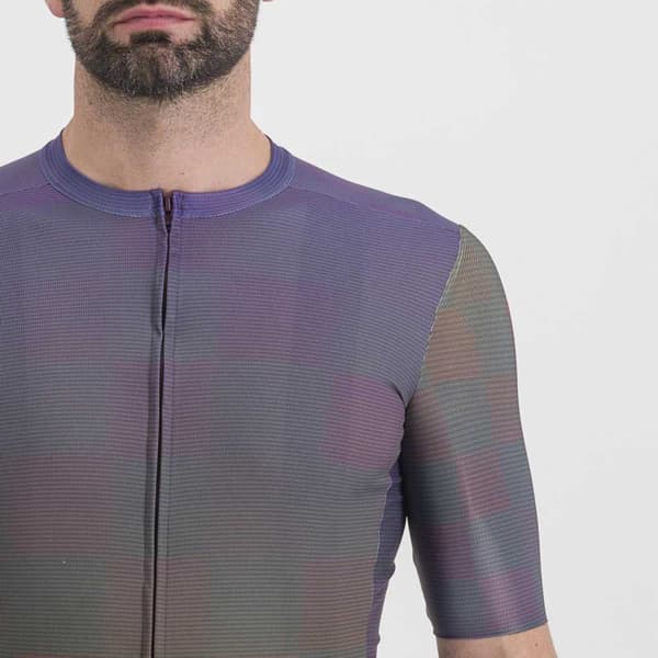 Sportful Rocket Korta ärmar Cykeltröja Grå XL Man
