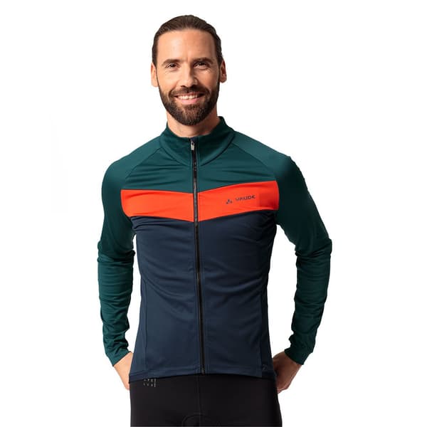 Vaude Bike Posta Pitkähihainen Trikoo Vihreä S Mies