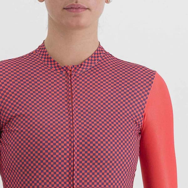 Sportful Checkmate Kortærmet Trøje Rosa XL Kvinde