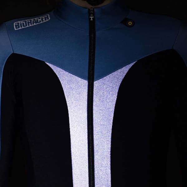 Bioracer Vesper Tempest Thermal Langærmet Trøje Blå L Kvinde