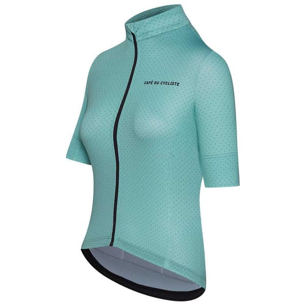CafÉ Du Cycliste Fleurette Lyhythihainen Pyöräilypaita Sininen XL Nainen