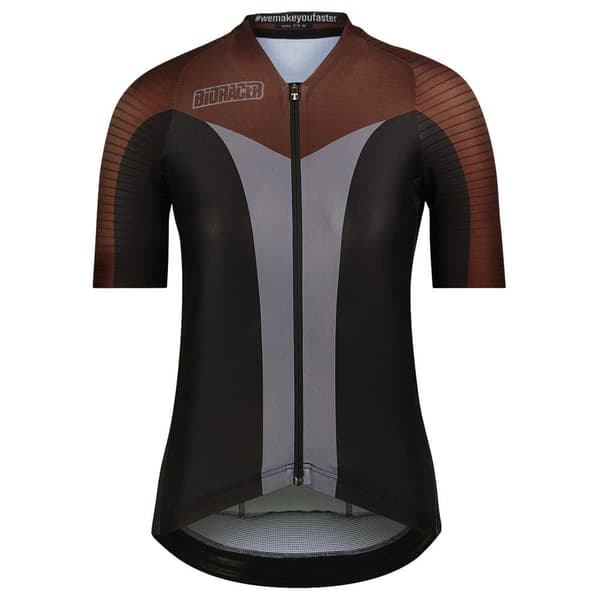 Bioracer Icon Korta ärmar Cykeltröja Brun S Kvinna