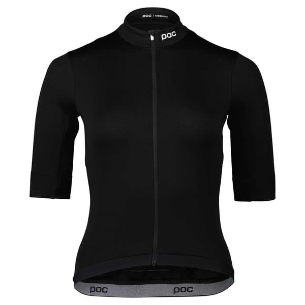 Poc Thermal Lite Korta ärmar Cykeltröja Svart S Kvinna