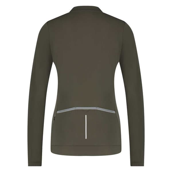 Shimano Kaede Thermal Langærmet Trøje Grøn L Kvinde