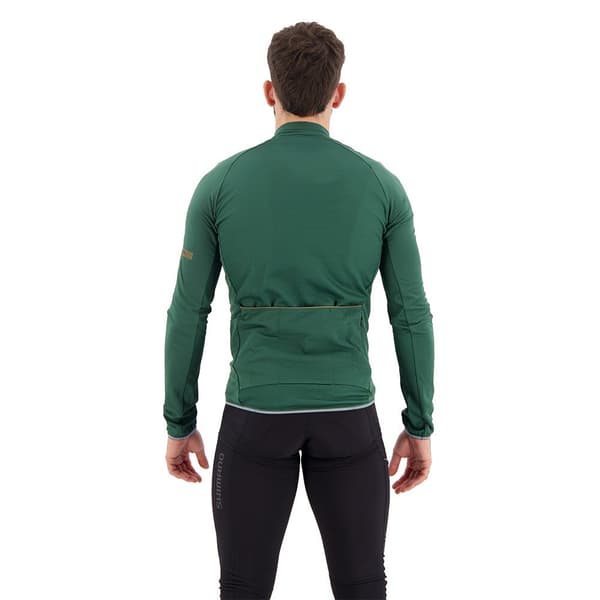 Shimano Evolve All Seas Merino Langærmet Trøje Grøn M Mand