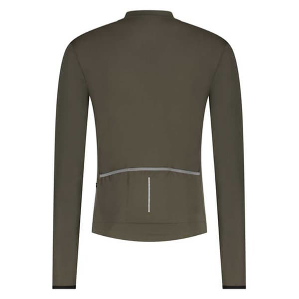 Shimano Vertex Thermal Langærmet Trøje Grøn S Mand