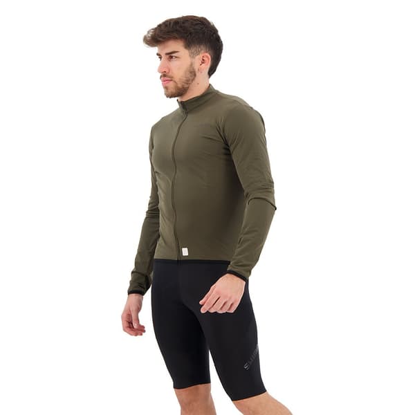 Shimano Vertex Thermal Langærmet Trøje Grøn S Mand