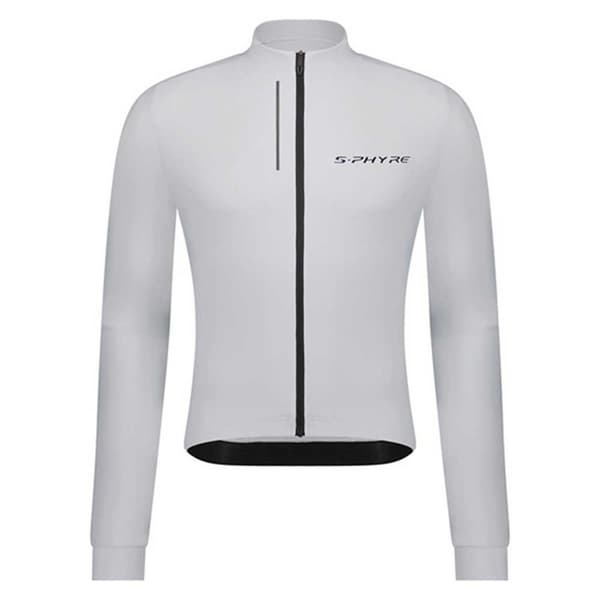 Shimano S-phyre Thermal Pitkähihainen Trikoo Valkoinen S Mies