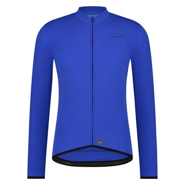 Shimano Apice Thermal Langærmet Trøje Blå M Mand
