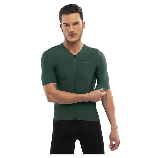 Siroko Srx Pro Dauphiné Korta ärmar Cykeltröja Brun 2XL Man