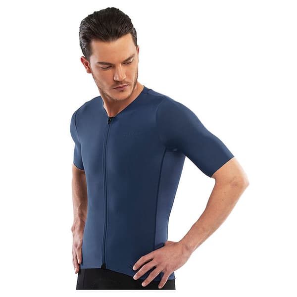Siroko Srx Pro Tirreno Lyhythihainen Pyöräilypaita Sininen 2XL Mies