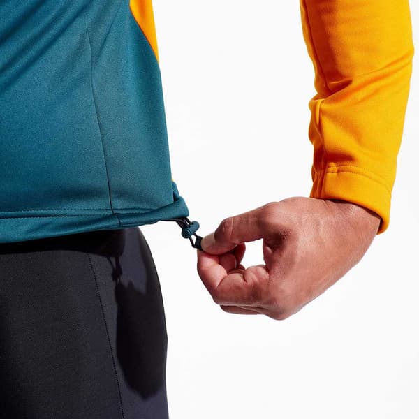 Pearl Izumi Quest Amfib Pitkähihainen Trikoo Keltainen,Sininen M Mies