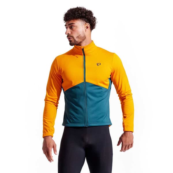 Pearl Izumi Quest Amfib Pitkähihainen Trikoo Keltainen,Sininen M Mies