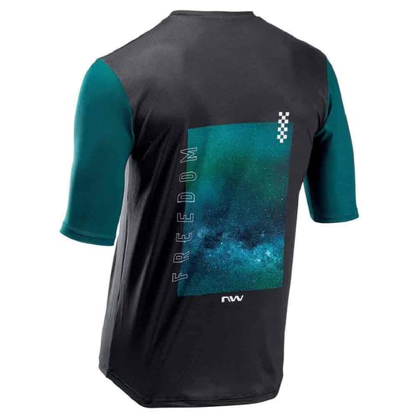 Northwave Freedom Am Kortärmad Endurotröja Svart 2XL Man