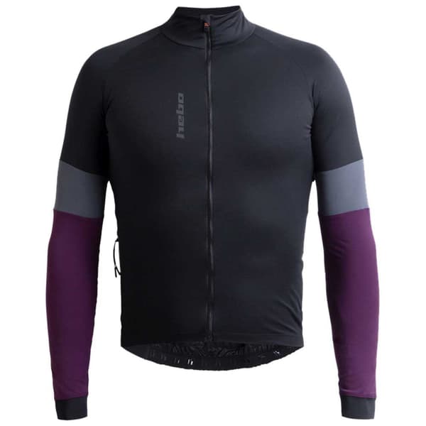 Hebo Wats Winter Pitkähihainen Enduropaita Musta,Violetti 2XL Mies