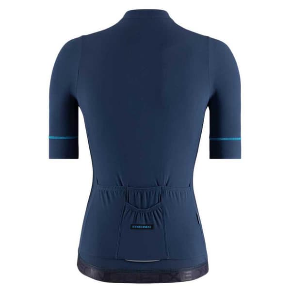 Etxeondo Lira Korta ärmar Cykeltröja Blå XS Kvinna