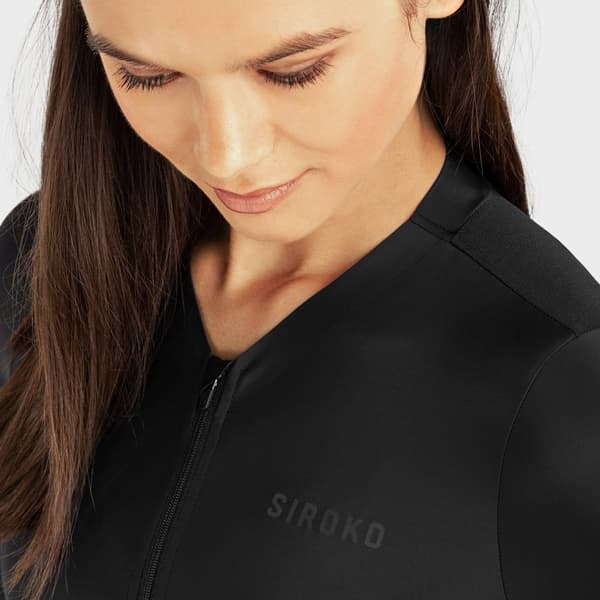 Siroko Srx Pro Lysa Kortærmet Trøje Sort XL Kvinde
