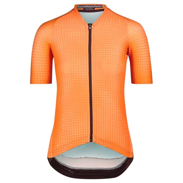 Bioracer Icon Lyhythihainen Pyöräilypaita Oranssi S Nainen