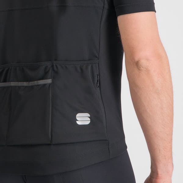 Sportful Giara Korta ärmar Cykeltröja Svart 2XL Man