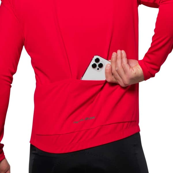 Pearl Izumi Quest Langærmet Trøje Rød M Mand