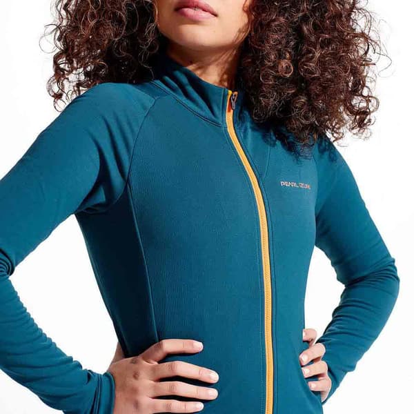 Pearl Izumi Attack Thermal Långärmad Trikå Blå L Kvinna