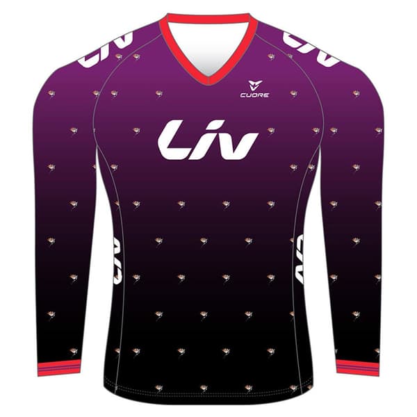Liv Factory Mtb Langærmet Trøje Lilla XL Kvinde