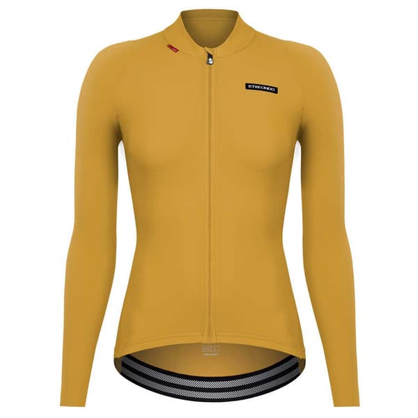 Etxeondo Alda Långärmad Trikå Gul XL Kvinna