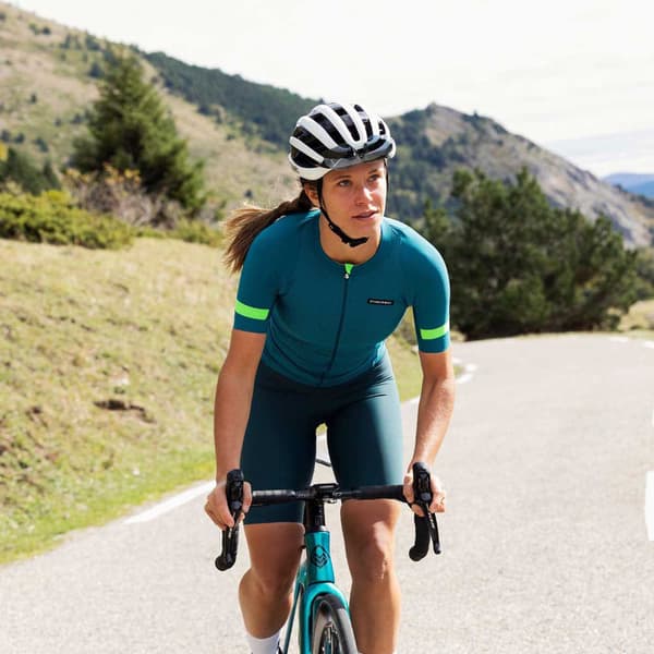 Etxeondo Mendia Lyhythihainen Pyöräilypaita Sininen XL Nainen