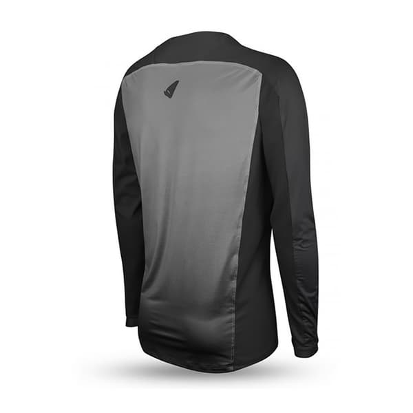 Ufo Terrain 1 Langærmet Enduro-trøje Sort,Grå XL Mand