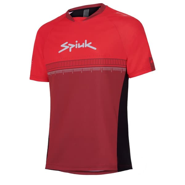Spiuk Anatomic Kortsærmet Enduro-trøje Rød M Mand