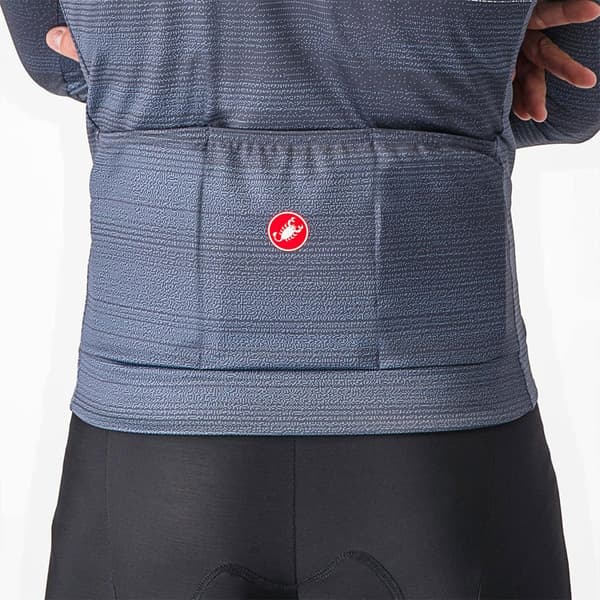 Castelli Collapse Langærmet Trøje Blå S Mand