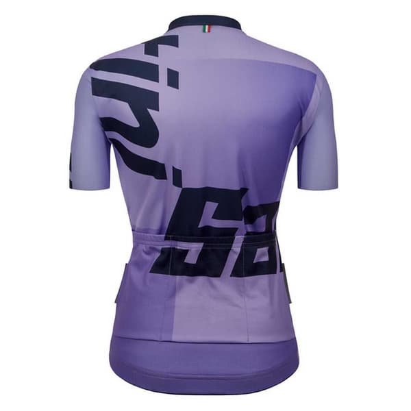 Santini Karma Logo Korta ärmar Cykeltröja Lila XS Kvinna