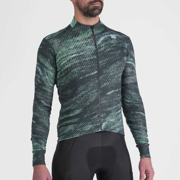 Sportful Cliff Supergiara Thermal Långärmad Trikå Grönt 2XL Man