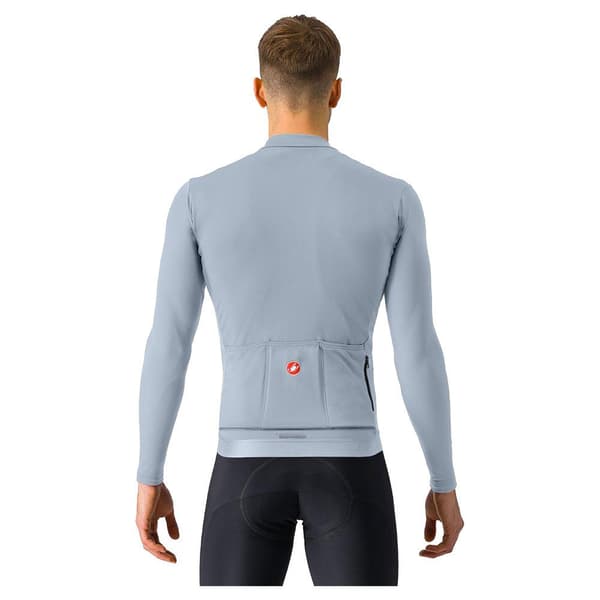 Castelli Espresso Thermal Langærmet Trøje Blå 2XL Mand