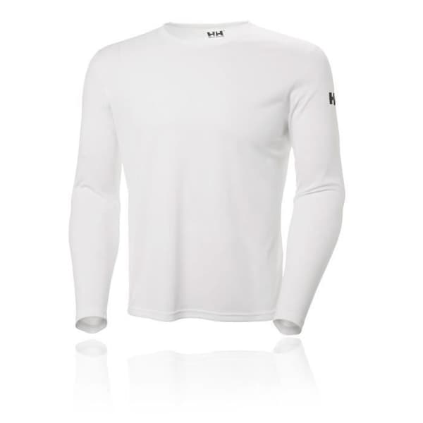 Tech Top Col Rund - Helly Hansen - Man - Vit - Lätt - Andningsbar